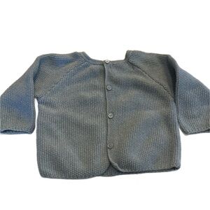 Zara baby knit cardigan sweater